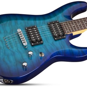 Guitarra elétrica SCHECTER C-6 PLUS Ocean Blue Burst