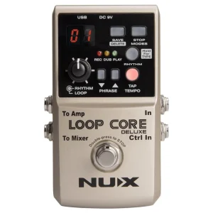 Pedal NUX Loop Core Deluxe + Footswitch NMP-2
