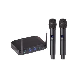 SOUNDSATION WF-U216 HH Sistema de microfone s/fios c/2 microfones UHF