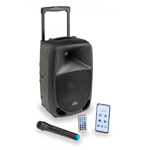 SOUNDSATION GO-SOUND 10AIR 360W Coluna 10″ com bateria, MP3 e microfone VHF