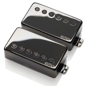 Pickups p/guitarra eléctrica EMG-JH Set Black Chrome