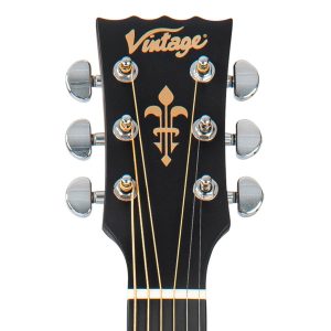 Guitarra eletroacústica Cutaway VINTAGE VEC300N Natural