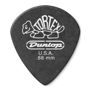 Saco com 72 palhetas TORTEX Pitch Black Jazz 482R .88