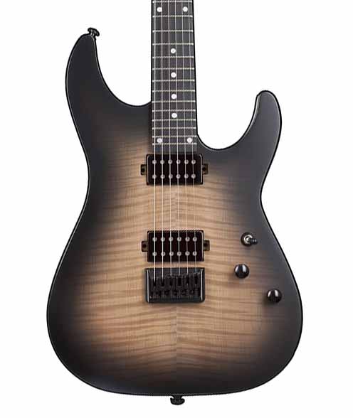 SCHECTER C-1 STANDARD PLUS Ember Burst