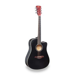 Guitarra acústica Dreadnought Cutaway c/preamp SOUNDSATION MEADOW DNCE-BK