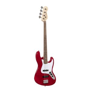 Baixo elétrico SOUNDSATION SPUR Transparent Red