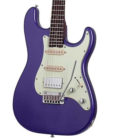 SCHECTER NICK JOHNSTON TRAD HSS 10th Anniversary Atomic Violet