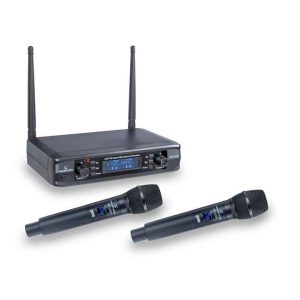SOUNDSATION WF-U300HH-A1 Sistema de microfone s/fios c/2 microfones