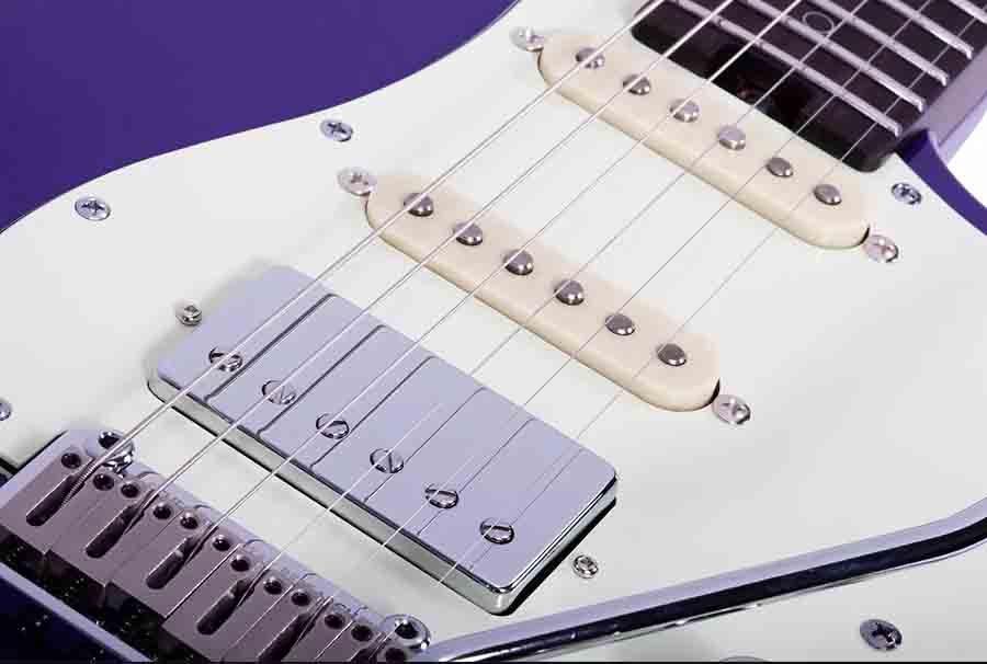 SCHECTER NICK JOHNSTON TRAD HSS 10th Anniversary Atomic Violet