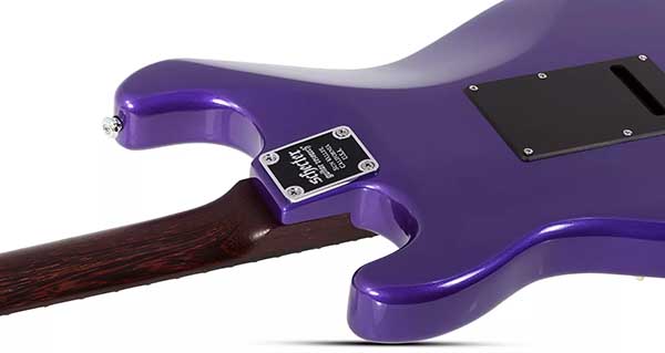 SCHECTER NICK JOHNSTON TRAD HSS 10th Anniversary Atomic Violet