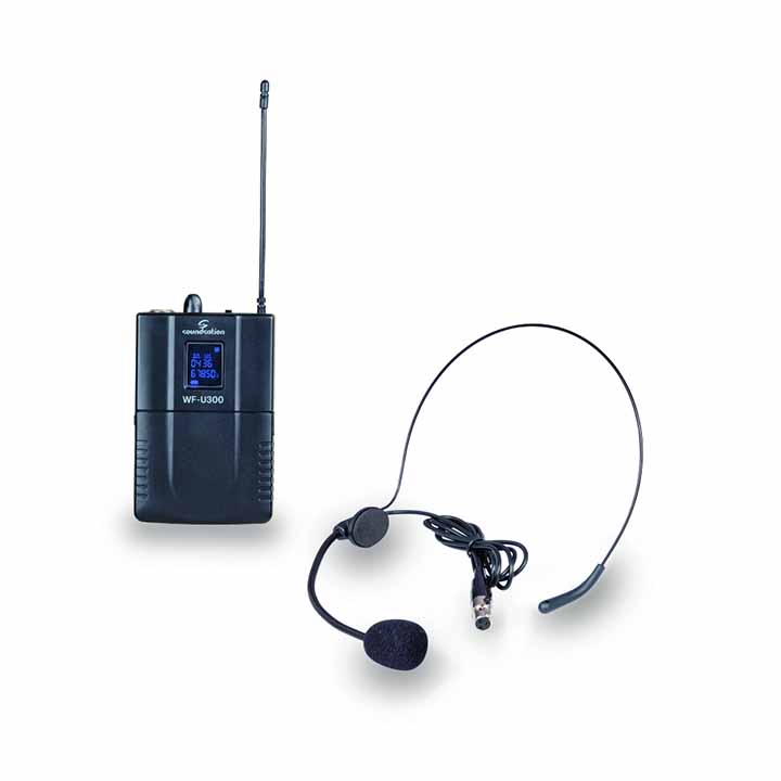 SOUNDSATION WF-U300PP-A1 Sistema s/fios c/2 headsets