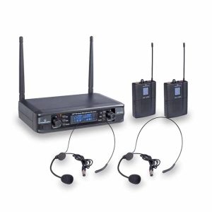 SOUNDSATION WF-U300PP-A1 Sistema s/fios c/2 headsets