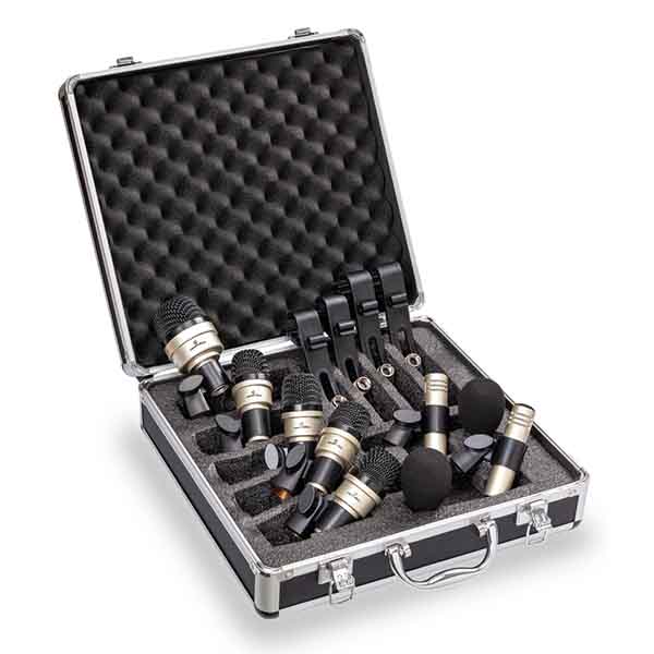Kit c/7 microfones p/bateria SOUNDSATION MDRKIT-7