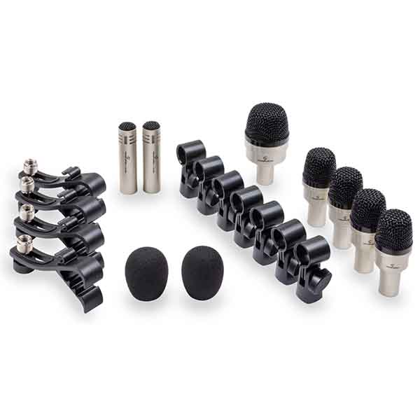Kit c/7 microfones p/bateria SOUNDSATION MDRKIT-7